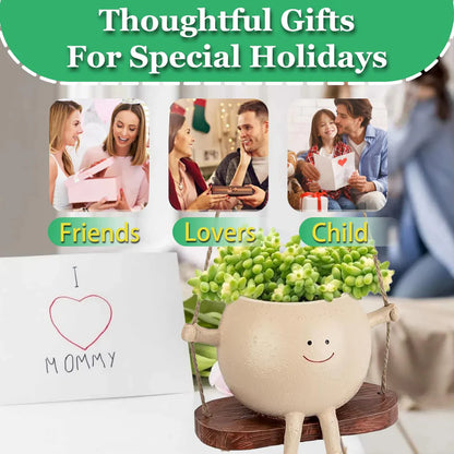 🔥2025 NEW🔥Smily Face Planter Pot