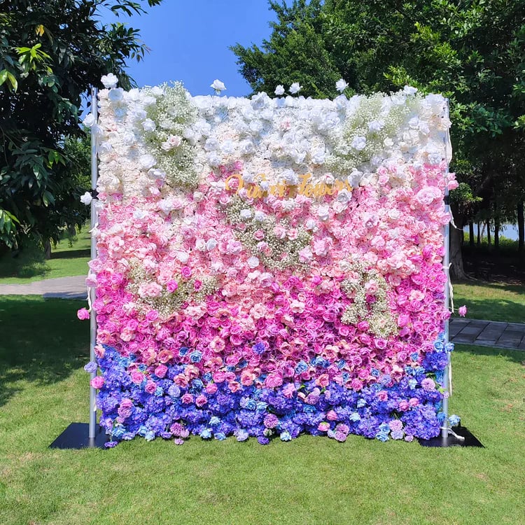 Last day 45% off - Handmade Artificial Flower Wall