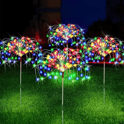 🔥LAST DAY 70% OFF🎁Waterproof Solar Garden Fireworks Lamp