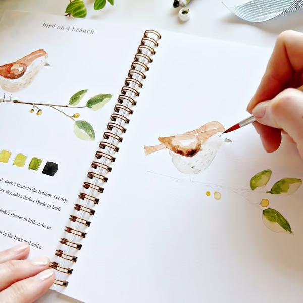 🖼️Suitable for beginners💕Watercolor painting book