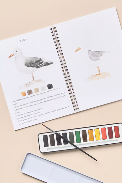 🖼️Suitable for beginners💕Watercolor painting book