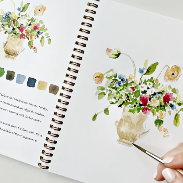 🖼️Suitable for beginners💕Watercolor painting book