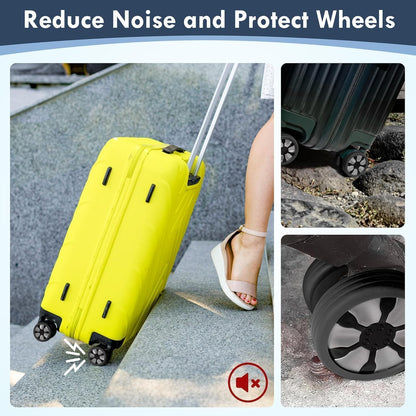 🔥Spring Sale🔥Luggage wheel silent protective cover