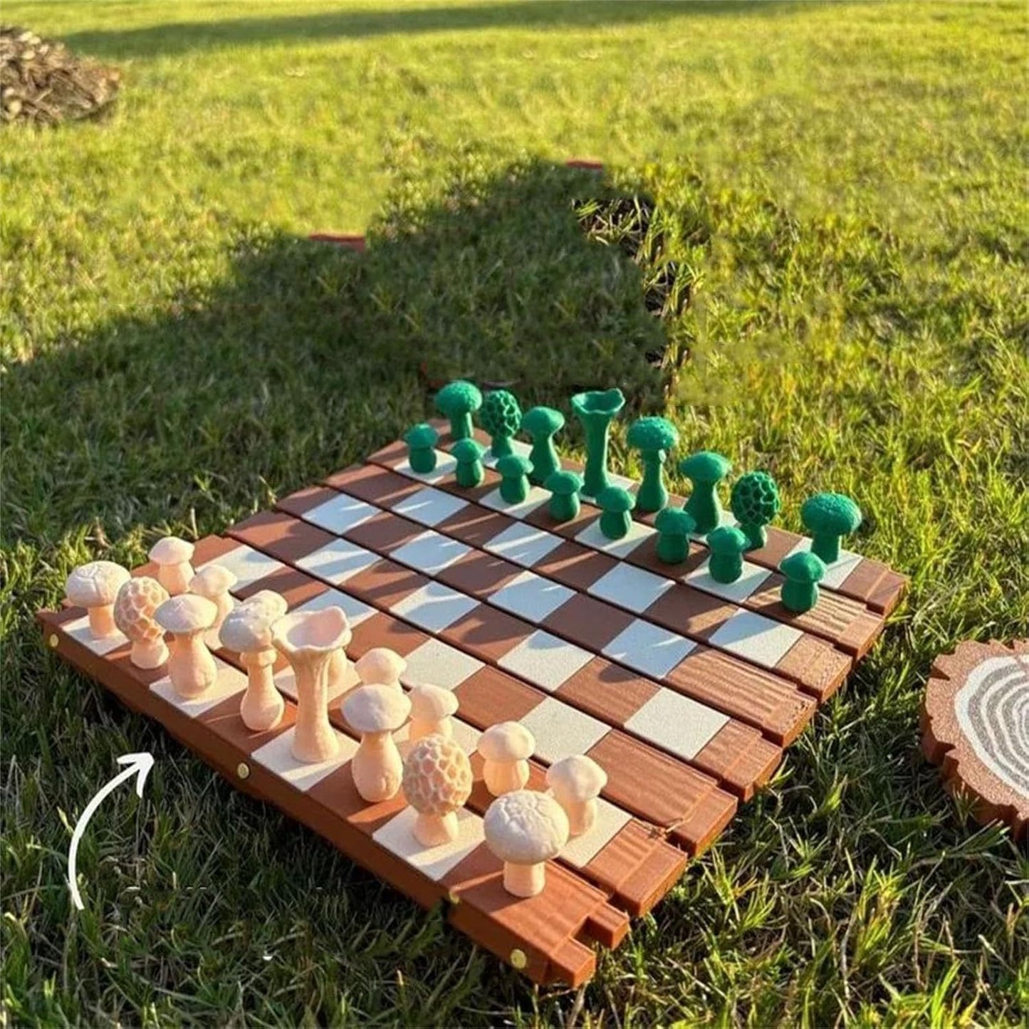 🍄 Magnetic Forest Mushroom Chess