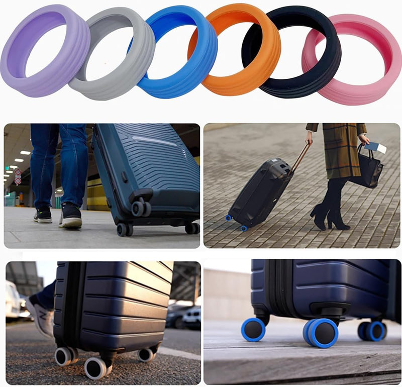 🔥Spring Sale🔥Luggage wheel silent protective cover