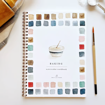 🖼️Suitable for beginners💕Watercolor painting book