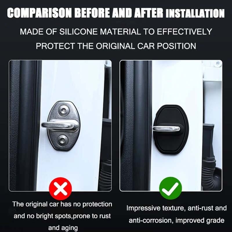 🔥Car silicone door latch protective cover