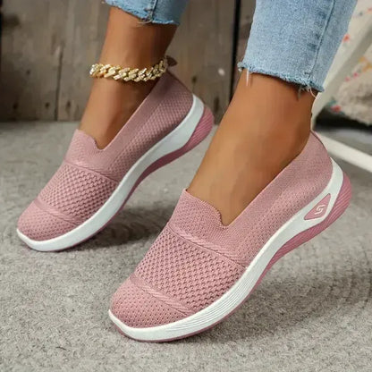 [Summer Trends 2025] Women's Breathable Knit Sneakers: Lightweight Comfort Every Step